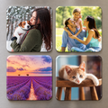 4 - Pack 2" x 2" Square Custom Magnets with Rounded Corners