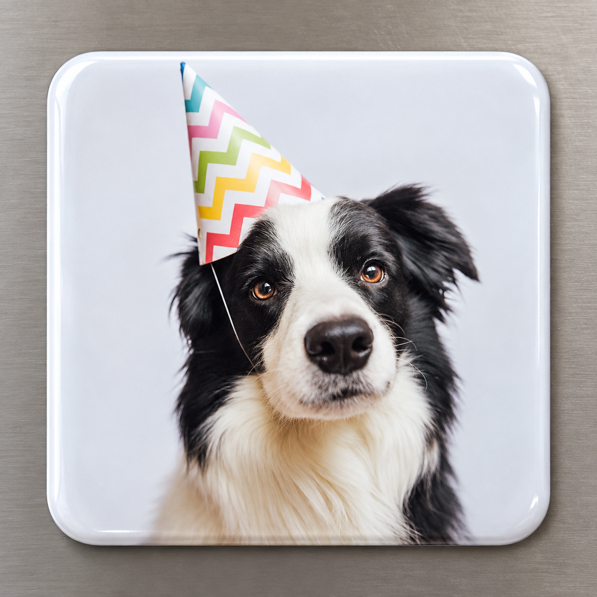 2" x 2" Square Custom Magnet with Rounded Corners